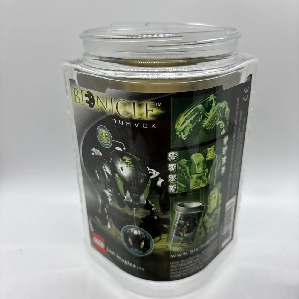 LEGO BIONICLE Bohrok Nuhvok 8561 Canister Complete Set Retired 2002 41pc